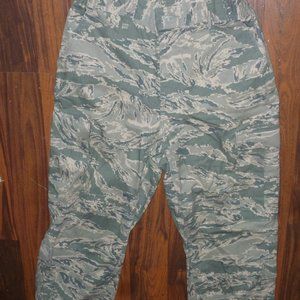 US Air Force Utility Trouser Camouflage Cargo Pants fatigues DSCP Mens 32R